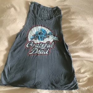 Chaser brand Grateful Dead racerback tank size large